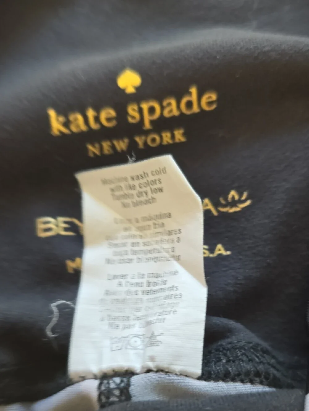 Beyond Yoga x Kate Spade Polka Dot Bow Leggings Women's XS